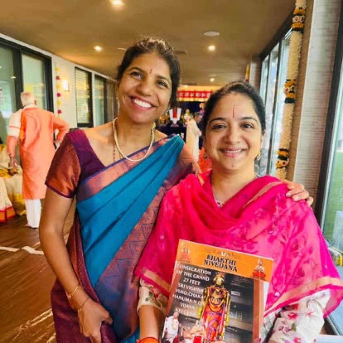 Devotees at a kalyanam