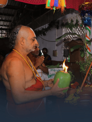 Amavasya Se:va: — goseva ritual at JIVA Gosala