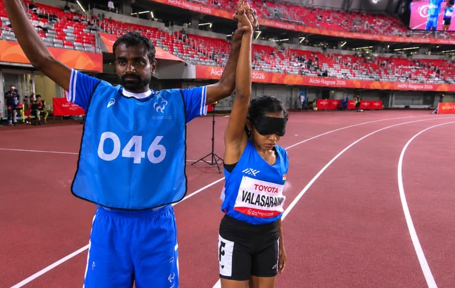 Nethra Student India’s Pride Ravvani Wins Bronze in 1500m T11